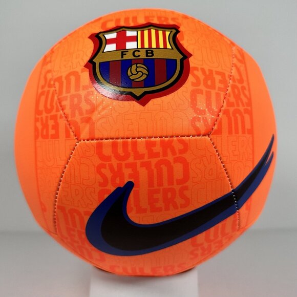 Dani Alves Signed FC Barcelona Ball Beckett Witnessed BAS COA - Picture 4 of 6